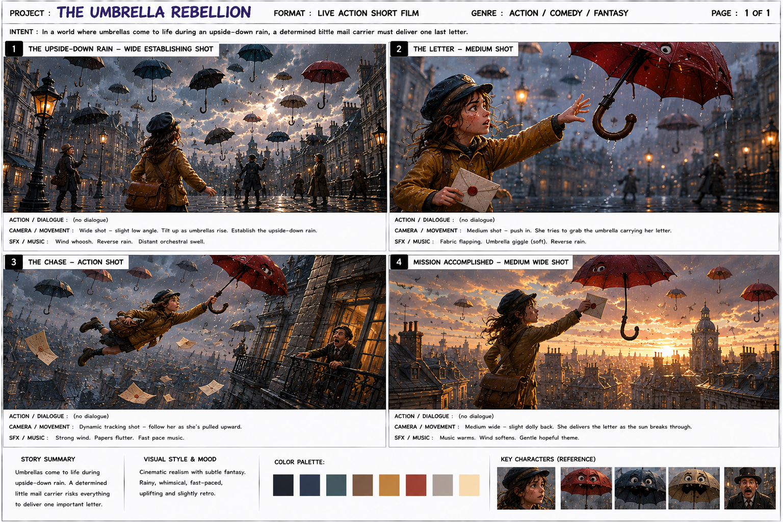 Storyboard frame for Kling 3.0 Omni Storyboard-to-Video Animation Example. This storyboard-to-video animation workflow uses visual reference frames as the main creative input. Instead of relying on a long text…